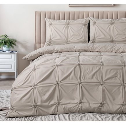 Παπλωματοθήκη 200 x 200/220cm Χρώματος Taupe SLEEPTIME 8720578101665