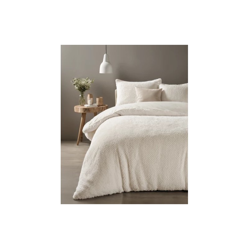 Παπλωματοθήκη Teddy Fur 240 x 220