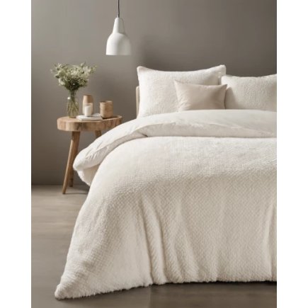 Παπλωματοθήκη Teddy Fur 240 x 220