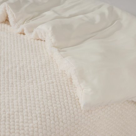 Παπλωματοθήκη Teddy Fur 240 x 220