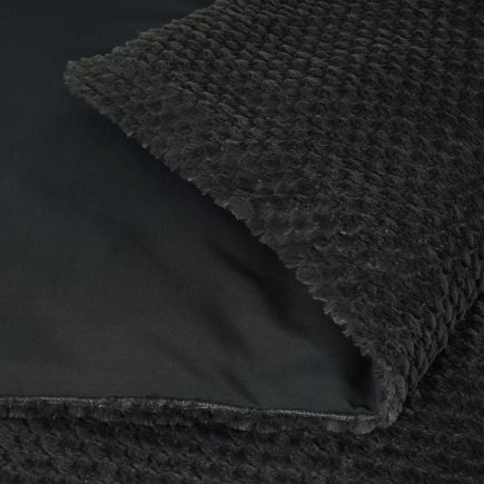 Παπλωματοθήκη Teddy Fur Χρώματος Ανθρακί 240x220cm SLEEPTIME 8720578100415