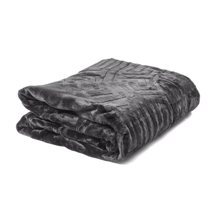 Ανάγλυφη Κουβέρτα Xρώματος Aνθρακί SLEEPTIME 8720105644399 Ανάγλυφη Κουβέρτα Xρώματος Aνθρακί SLEEPTIME 8720105644399