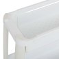 5Five Simply Smart Επεκτάσιμη ραφιέρα 4 επιπέδων 37,5 x 15 x78,5 εκ., Λευκή 189991B