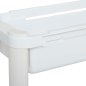 5Five Simply Smart Επεκτάσιμη ραφιέρα 4 επιπέδων 37,5 x 15 x78,5 εκ., Λευκή 189991B