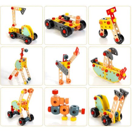 Παιδικός Ξύλινος Πάγκος Εργασίας 67x31,5x35 cm Ecotoys TL812003