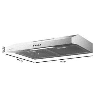Απορροφητήρας Κουζίνας Bolero Flux CM 602200 Inox B 60 cm CECOTEC CEC-02858