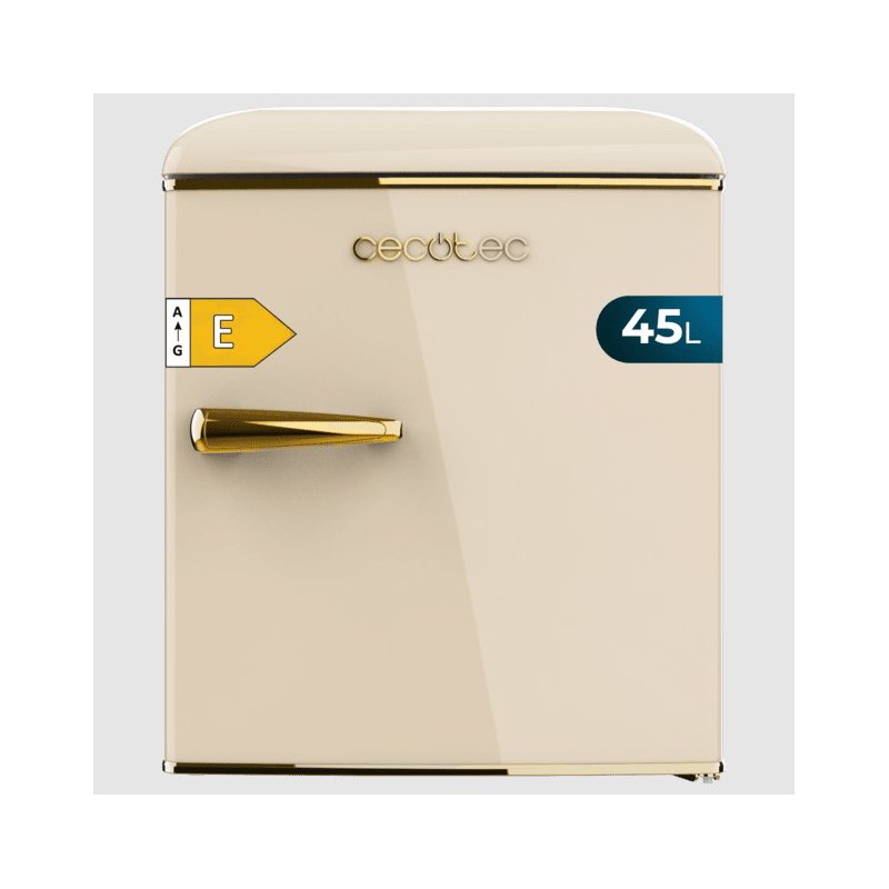 Μίνι ψυγείο 45 Lt Bolero CoolMarket TT Origin 45 Beige E Beige 44,7 x 53,4 x 55 cm Cecotec CEC-02129