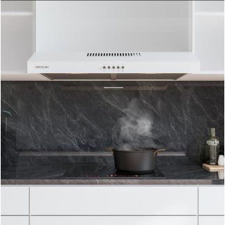 Απορροφητήρας 60 cm Bolero Flux CM 602200 White B Cecotec CEC-02856
