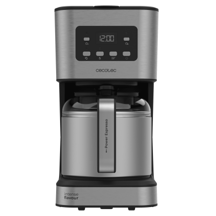 CECOTEC  Καφετιέρα Φίλτρου Coffee 66 Drop & Thermo Time, Ανοξείδωτη, Χωρητικότητα έως 10 Φλιτζάνια  CEC-00274