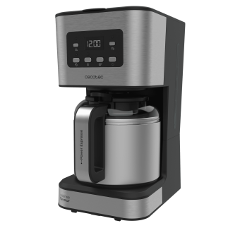 CECOTEC Καφετιέρα Φίλτρου Coffee 66 Drop & Thermo Time, Ανοξείδωτη, Χωρητικότητα έως 10 Φλιτζάνια CEC-00274