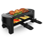 CECOTEC Μηχανή Raclette Cheese&Grill 3200 για 2 Άτομα με Grill 320W, Ανοξείδωτη Κατασκευή και Αντικολλητική Πλάκα Ψησίματος CEC-