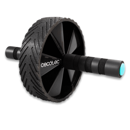 CECOTEC  Ρόδα Κοιλιακών DrumFit AB Wheel με Επικάλυψη Καουτσούκ και Αντιολισθητικές Λαβές + Στρώμα EVA  CEC-07124