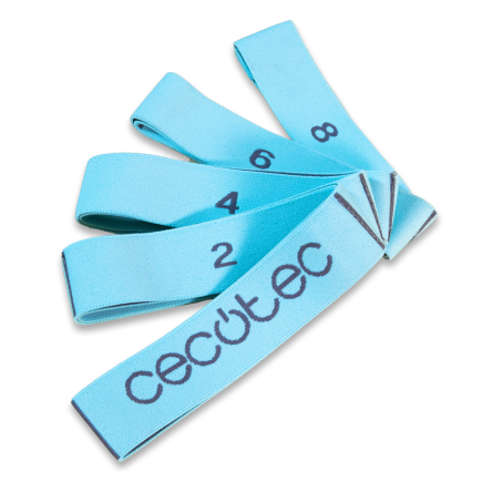 CECOTEC Ελαστική Ταινία Γυμναστικής DrumFit Elastiband με 8 Επίπεδα Αντίστασης CEC-07127