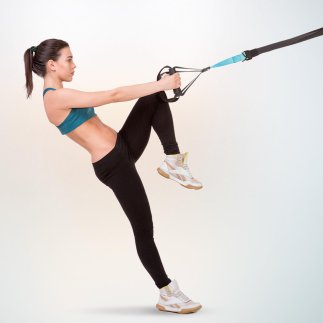CECOTEC  Σύστημα Ανάρτησης DrumFit TST για Λειτουργική Προπόνηση με το Βάρος του Σώματος - Συμπαγής Σχεδιασμός με Τσάντα Μεταφορ