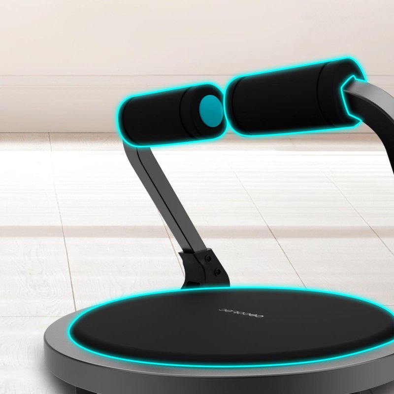 CECOTEC Πλατφόρμα Άσκησης Drumfit MultiTrain 6000 - 6 Λειτουργικές Ασκήσεις, 4 Επίπεδα Έντασης, Αναδιπλούμενη, Μέγιστο Βάρος Χρή
