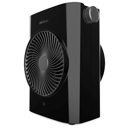 CECOTEC  Θερμοανεμιστήρας ReadyWarm 2070 Max Force Black με 2000 W, 2 επίπεδα ισχύος και 3 λειτουργίες  CEC-08254