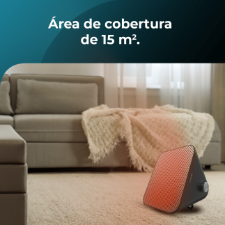 CECOTEC  Θερμαντικό ReadyWarm 1500 Max Κεραμικό Μαύρο με 1500 W, Ρυθμιζόμενο Θερμοστάτη και 3 Λειτουργίες  CEC-08286