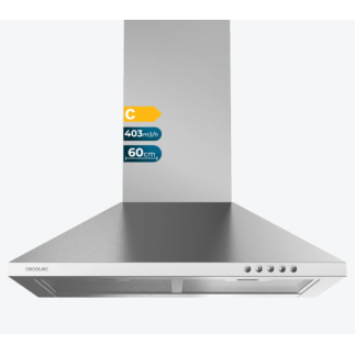 Απορροφητήρας Bolero Flux PM 903500 60 cm Ανοξείδωτο Ατσάλι 65 W CEC-02849 Cecotec