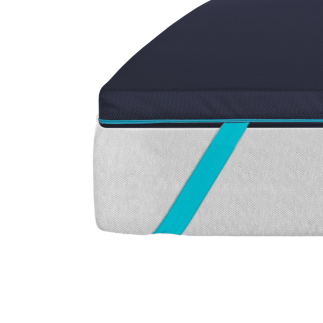 Ανώστρωμα Flow TopSerenity 100% Viscoelástica 5cm με 4 Ελαστικούς Ιμάντες και Αφαιρούμενο Κάλυμμα 190 x 90 x 5 cm  CEC-07373 CEC