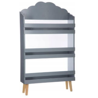 Atmosphera Γκρι Ράφι Αποθήκευσης - 3 Επίπεδα 58 x 18 x 100 εκ. 127154B