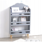 Atmosphera Γκρι Ράφι Αποθήκευσης - 3 Επίπεδα 58 x 18 x 100 εκ. 127154B