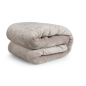 Πολυτελής Κουβέρτα Διπλής Όψης Sherpa 200 x 200 cm Taupe 8720604888287 SleepMed