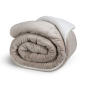 Πολυτελής Κουβέρτα Διπλής Όψης Sherpa 240 x 200 cm Taupe 8720604888324 SleepMed