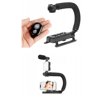Vlogging Kit - Πλήρες Σετ Δημιουργίας Περιεχομένου Τρίποδο ,Λάμπα LED , Μικρόφωνο και Τηλεχειριστήριο   5907451365052 Verk Group