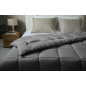Διπλό Πάπλωμα 200 x 200 cm Ριγέ - Ανθρακί 8720604888645 SleepMed