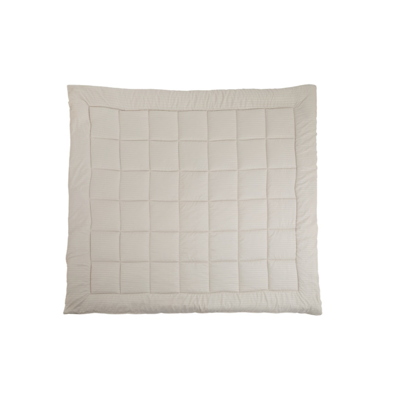 Μονό Πάπλωμα 140 x 200 cm Ριγέ - Κρεμ 8720604888584 SleepMed