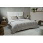 Μονό Πάπλωμα 140 x 200 cm Ριγέ - Κρεμ 8720604888584 SleepMed