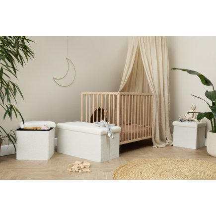 Σετ 3 Κουτιά Αποθήκευσης Teddy Λευκό 8720604886658 Lifa-Living
