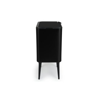 Κάδος Απορριμμάτων Push Bin 36L 48 x 38 x 54,5 cm - Ματ Μαύρο 8720604888041  Umuzi Cleaning