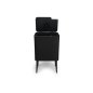 Κάδος Απορριμμάτων Push Bin 36L 48 x 38 x 54,5 cm - Ματ Μαύρο 8720604888041 Umuzi Cleaning
