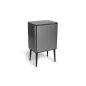 Κάδος Απορριμμάτων Push Bin 36L 48 x 38 x 54,5 cm - Μεταλλικό Γκρι 8720604888034 Umuzi Cleaning