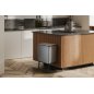 Κάδος Απορριμμάτων Push Bin 36L 48 x 38 x 54,5 cm - Μεταλλικό Γκρι 8720604888034 Umuzi Cleaning