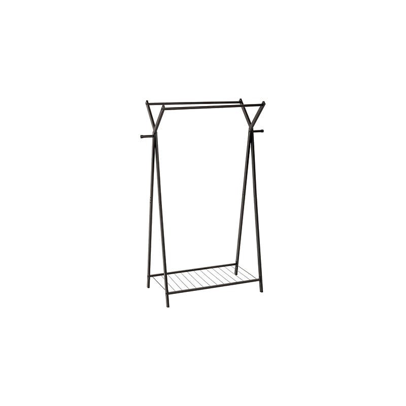 Διπλή Μεταλλική Κρεμάστρα Ρούχων 98 x 43,5 x 145 cm Μαύρο 205530 5Five Simply Smart