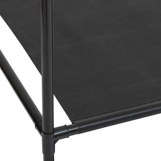 Κρεμάστρα Ρούχων με Ράφια 86 x 44 x 160 cm Μαύρο 205587 5Five Simply Smart