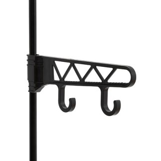 Κρεμάστρα Ρούχων με Ράφια 86 x 44 x 160 cm Μαύρο 205587 5Five Simply Smart