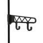 Κρεμάστρα Ρούχων με Ράφια 86 x 44 x 160 cm Μαύρο 205587 5Five Simply Smart