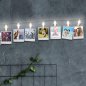Φωτιζόμενη Γιρλάντα LED με 12 Clips 195 cm LA9903 Home Deco Factory