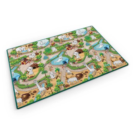 Χαλάκι Δραστηριοτήτων 200 x 120 x 0,3-0,5 cm με Μαρκαδόρους Ζωολογικός Κήπος 734300 Ricokids