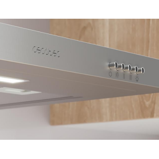 Απορροφητήρας Bolero Flux TM 603500 Inox B – 60 cm, 350 m³/h, Ενεργειακή Κλάση A CEC-02876 Cecotec