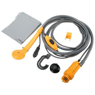 Φορητό Ντουζ 12V Αυτοκινήτου 12V  Γκρι-Πορτοκαλί 5907451347898 Verk Group