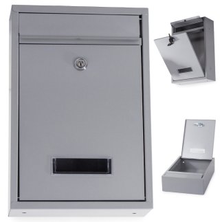 Ανοξείδωτο Γραμματοκιβώτιο 21.5 x 32 x 8.5 cm Γκρι 5907451321607 Verk Group