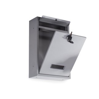 Ανοξείδωτο Γραμματοκιβώτιο 21.5 x 32 x 8.5 cm Γκρι 5907451321607 Verk Group