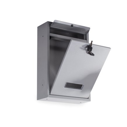 Ανοξείδωτο Γραμματοκιβώτιο 21.5 x 32 x 8.5 cm Γκρι 5907451321607 Verk Group