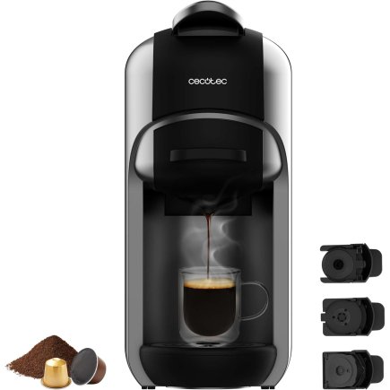 Καφετιέρα Espresso 3 σε 1 για Αλεσμένο Καφέ, Κάψουλες Dolce Gusto & Nespresso, 1450W CEC-00648 Cecotec