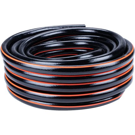 Λάστιχο Κήπου 25m Ø13mm από PVC Ανθεκτικό στις Ακτίνες UV – Πορτοκαλί 02839445 Black & Decker