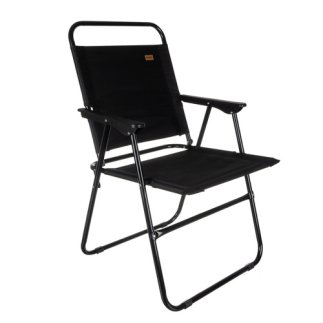 Πτυσσόμενη  Καρέκλα Ψαρέματος & Camping 80 x 49 x 52 cm Μαύρο 25470 Trizand